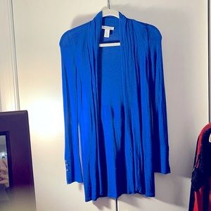 White House black market, long cardigan